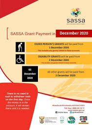 You may be be required to provide the any or all of the following : Sassa Grant Payments For The Month Of December 2020 Talk Of The Town