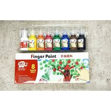 jual cat poster finger paint 8 warna