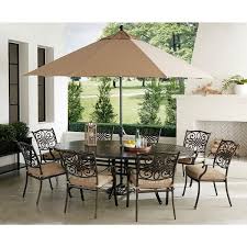 9 Piece Aluminum Outdoor Dining Set