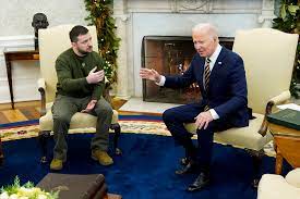 Hosting Zelensky in Washington, Biden declares 'it's an honor to be by your  side' | The Times of Israel