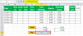 timesheet in excel 18 steps to create