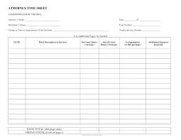 Attorney Time Tracking Template Attorney Billing Timesheet Templates