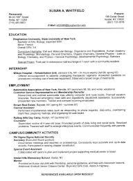 Resume Examples For College Students 1 Resume Examples Pinterest