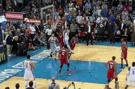 Russell westbrook iii (born november 12, 1988) is an american professional basketball player for the washington wizards of the national basketball association (nba). Russell Westbrook Smashed A Completely Unnecessary Dunk All Over Clint Capela Sbnation Com