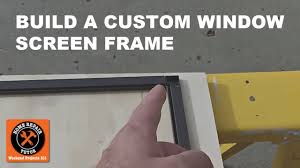 Measure near the corners as screens are sometimes bowed in near the middle of the frame. Build Custom Window Screens In Less Than 15 Minutes