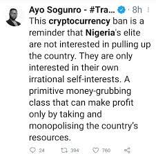 Yes, the fbi was not directing nigeria from. Nigerian Cryptocurrency Cbn Ban Crypto Dogecoin Bitcoin Ethereum Trading In Nigeria How Atiku Davido Odas Use Cowtocurrency React Bbc News Pidgin