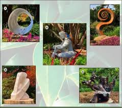 Sculpture Exhibit At The Gardens About