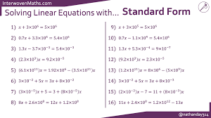 Iw Solving Linear Equations With