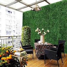 6pcs Artificial Boxwood Wall Hedge Mat