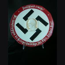 Horst wessel lied(rare version)ナチス党歌 旗を高く掲げよレアバージョンホルストヴェッセルの歌] ナチス国歌. Deutschland Erwache Propaganda Plate Early