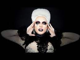 drag queen make up gothic diva you