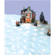 Led Lighted Battery Operated Snow Blanket For Christmas