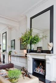 Mirror Above Fireplace