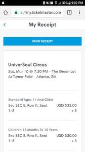 universoul circus tickets in
