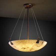 18 led pendant bowl w tapered clips
