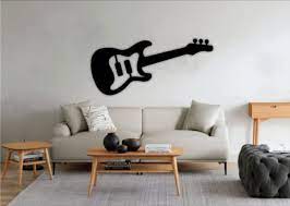 Guitars Al Wooden Wall Art