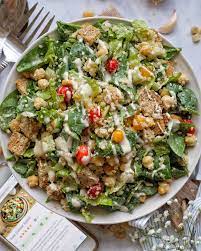 vegan caesar salad a fresh start with