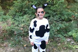 no sew kids cow costume craft create cook