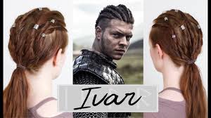 Lagertha braid tutorials from vikings. Vikings Men S Hair Tutorial Ivar The Boneless Twist Style Youtube