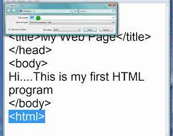 learn simple html program avi you