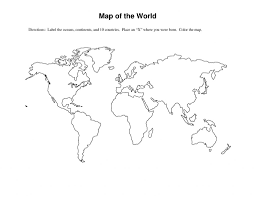 Printable World Map Ks World Map Vector Template Copy World