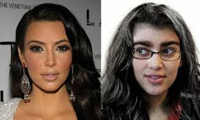 20 pictures of kim kardashian without makeup reality tv star kim kardashian regularly looks stunning at awards shows and on the red carpet, but sometimes. Is This What Kim Kardashian Would Look Like If She Wasn T Famous Daily Mail Online