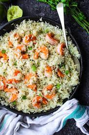cilantro lime shrimp rice a saucy