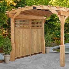 Privacy Pergola Walls Pergolas With