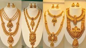 gold long chain designs in 50 grams