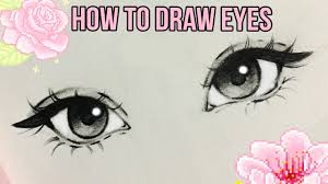 how to draw eyes by christina