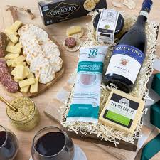 chianti wine italian gift basket by
