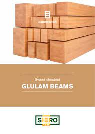 sweet chestnut glulam beams siero lam