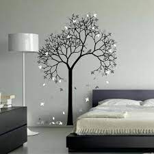 Aspen Tree Wall Decal Forest With Bird