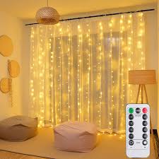 led curtain lights garland fairy string