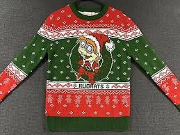 rugrats chuckie ugly christmas sweater
