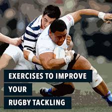 rugby tackling