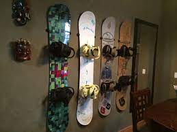 snowboard wall mount hang time
