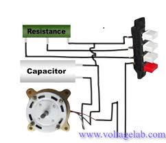 3 wire capacitor diagram for ceiling