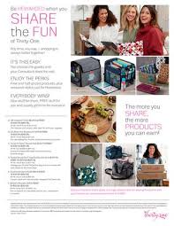Thirty One Gifts Hostess Rewards Flyer Fall 2018 By