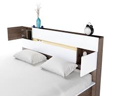 Ray Queen Size Bed Hydraulic Storage