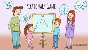 pictionary game topics categories
