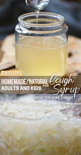 homemade cough syrup great for sore