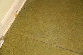 carpet underlay and glue and asbestos
