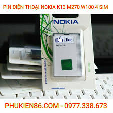 Pin BP 9L Nokia K13 Nokia M270 K&C W100 4 Sim - Home