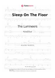 the lumineers sleep on the floor