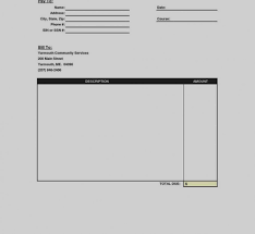 Download Free Uk Invoice Template Word PNG
