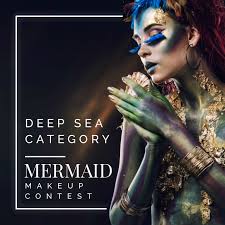 mermaid makeup 2018 deep sea