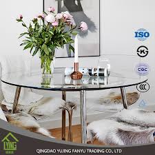 6mm 8mm 10mm Dining Table Tempered