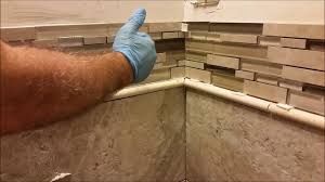 how to install gl mosaic tile in