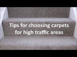 how to choose a carpet for high traffic
